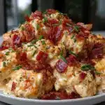 creamy keto crack chicken - featured image