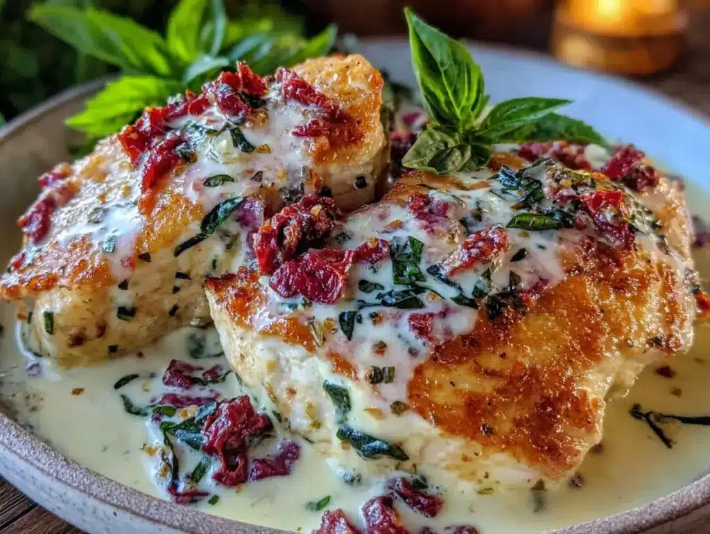 creamy marry me chicken - featured image