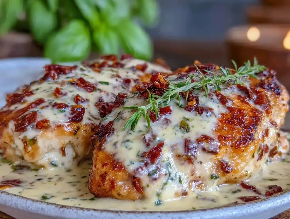 creamy marry me chicken preparation steps