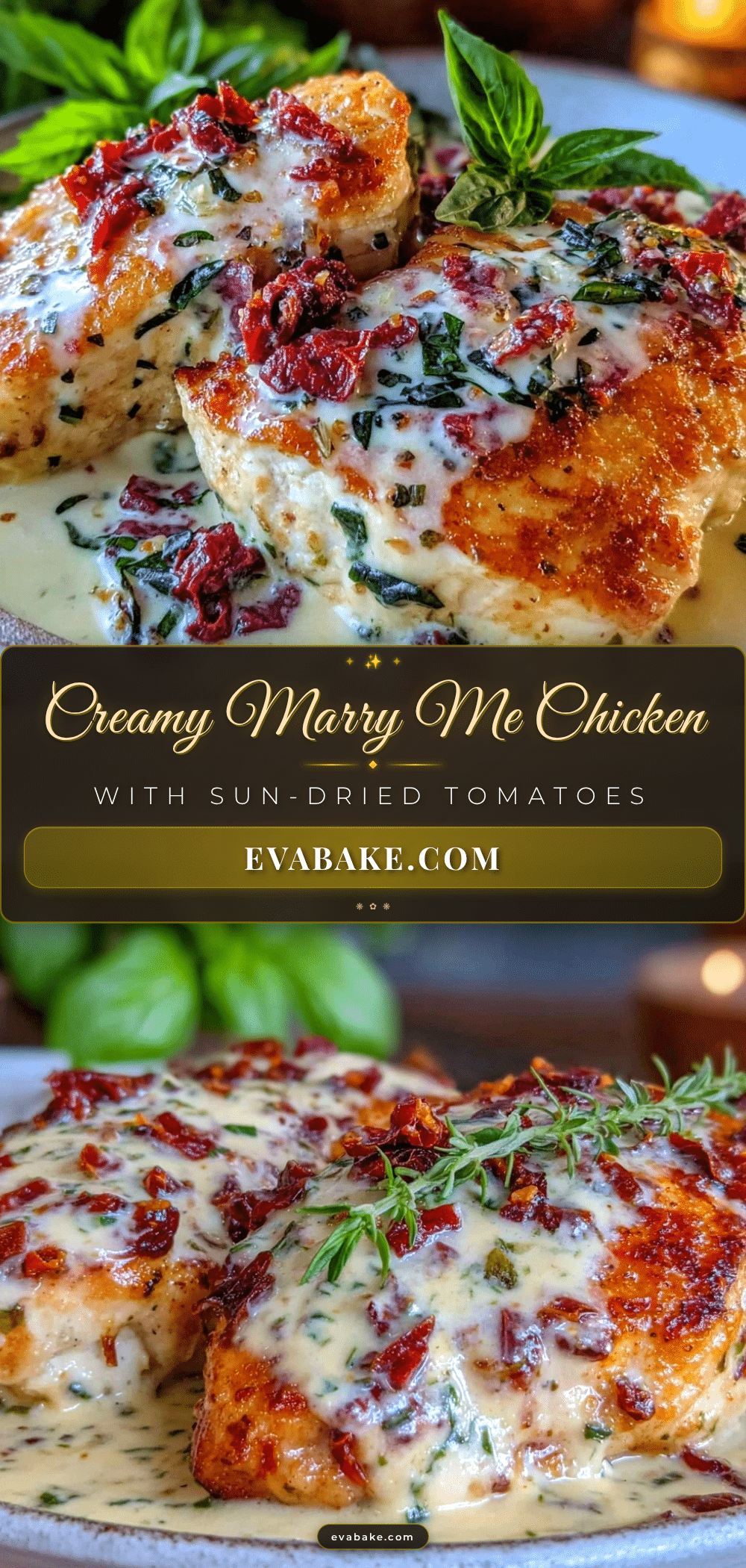 creamy marry me chicken recipe