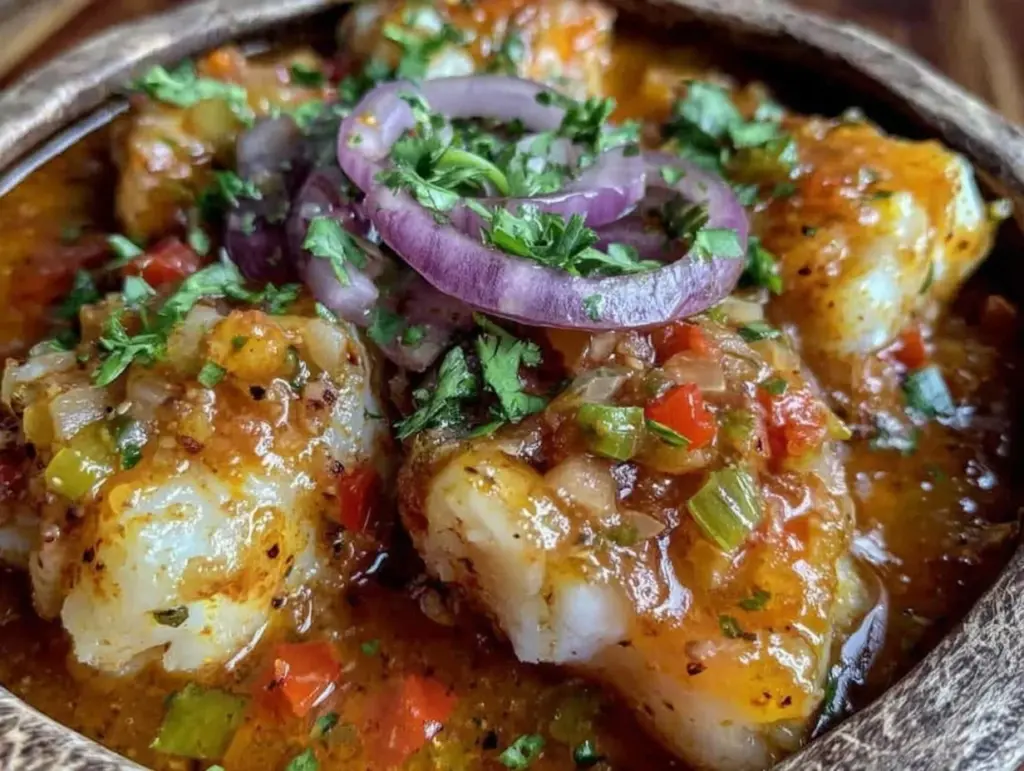 creamy moqueca Brazilian fish stew - featured image