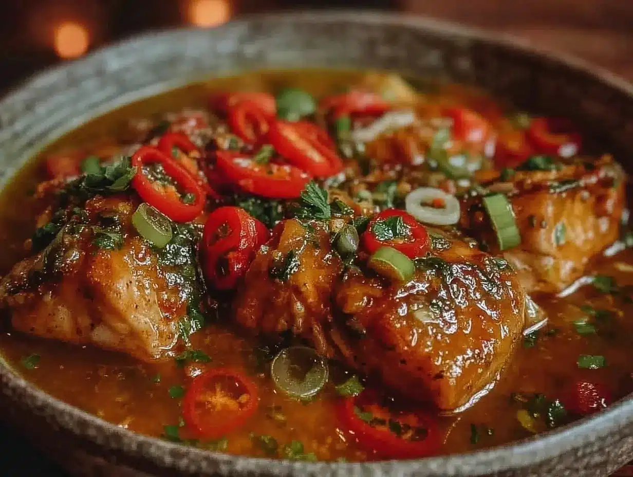 creamy moqueca Brazilian fish stew preparation steps