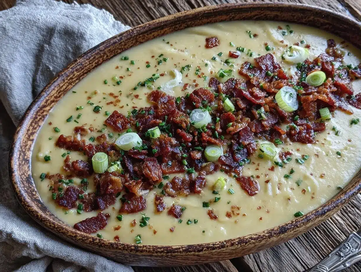 creamy potato leek soup preparation steps