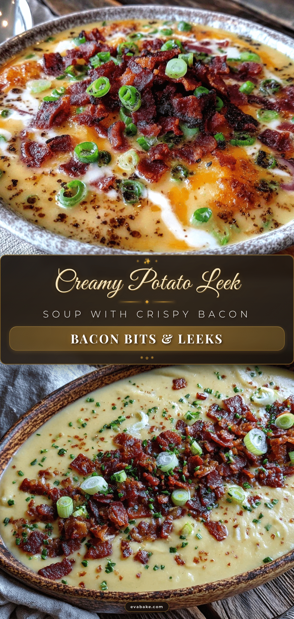 creamy potato leek soup recipe