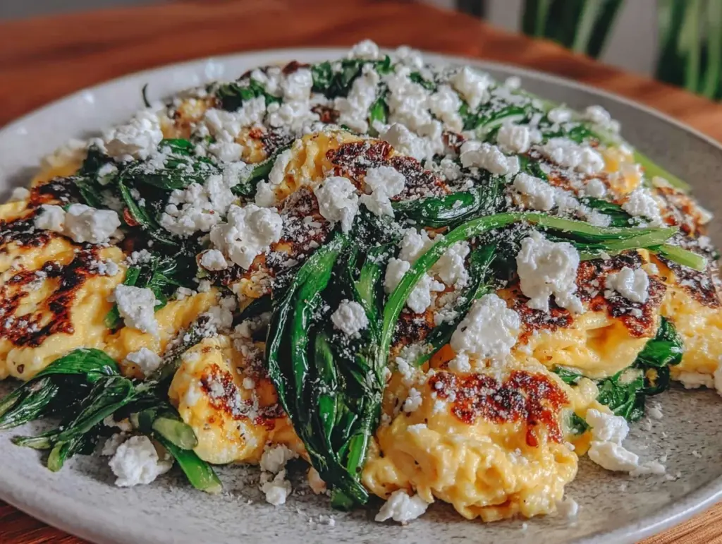 creamy sautéed wild ramps - featured image