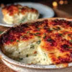 creamy scalloped potatoes au gratin - featured image