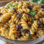 creamy southwest pasta salad - featured image