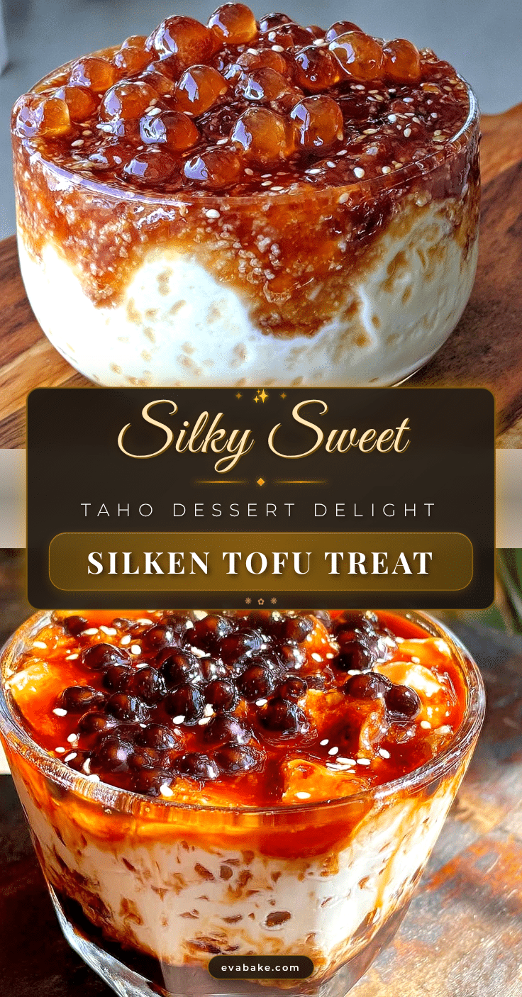 creamy taho dessert recipe