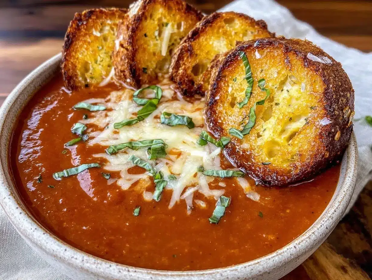 creamy tomato basil soup preparation steps