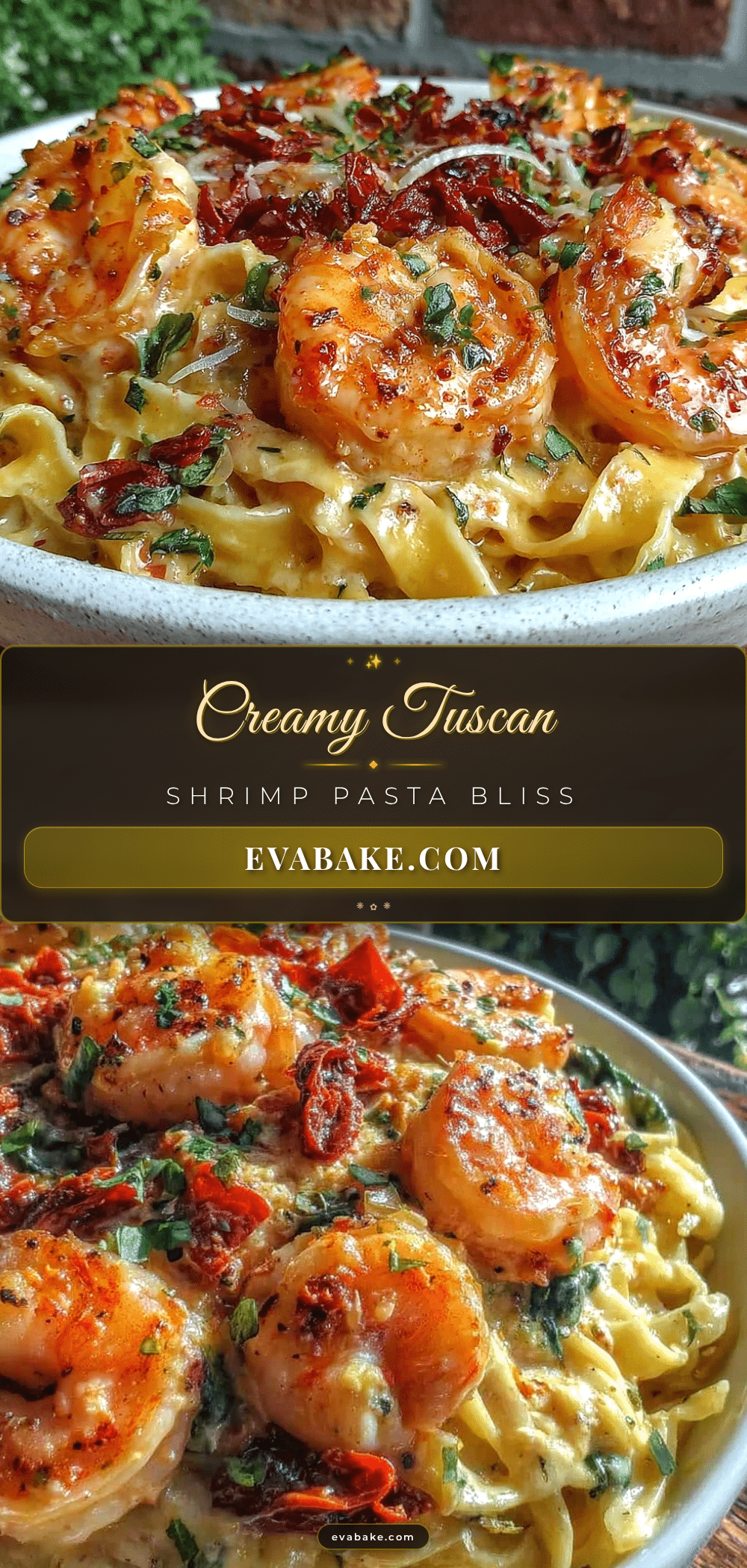 creamy tuscan shrimp pasta recipe