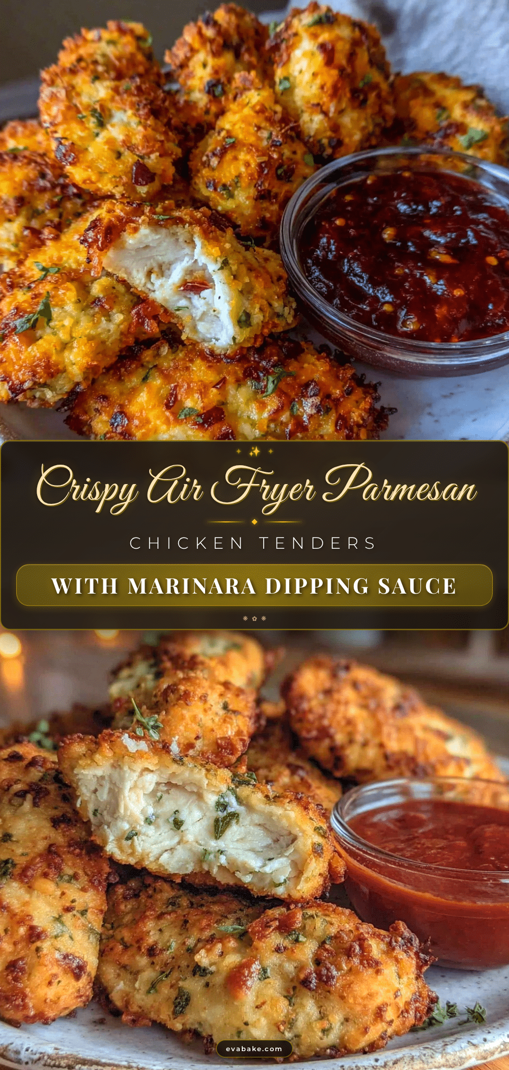 crispy air fryer parmesan chicken tenders recipe