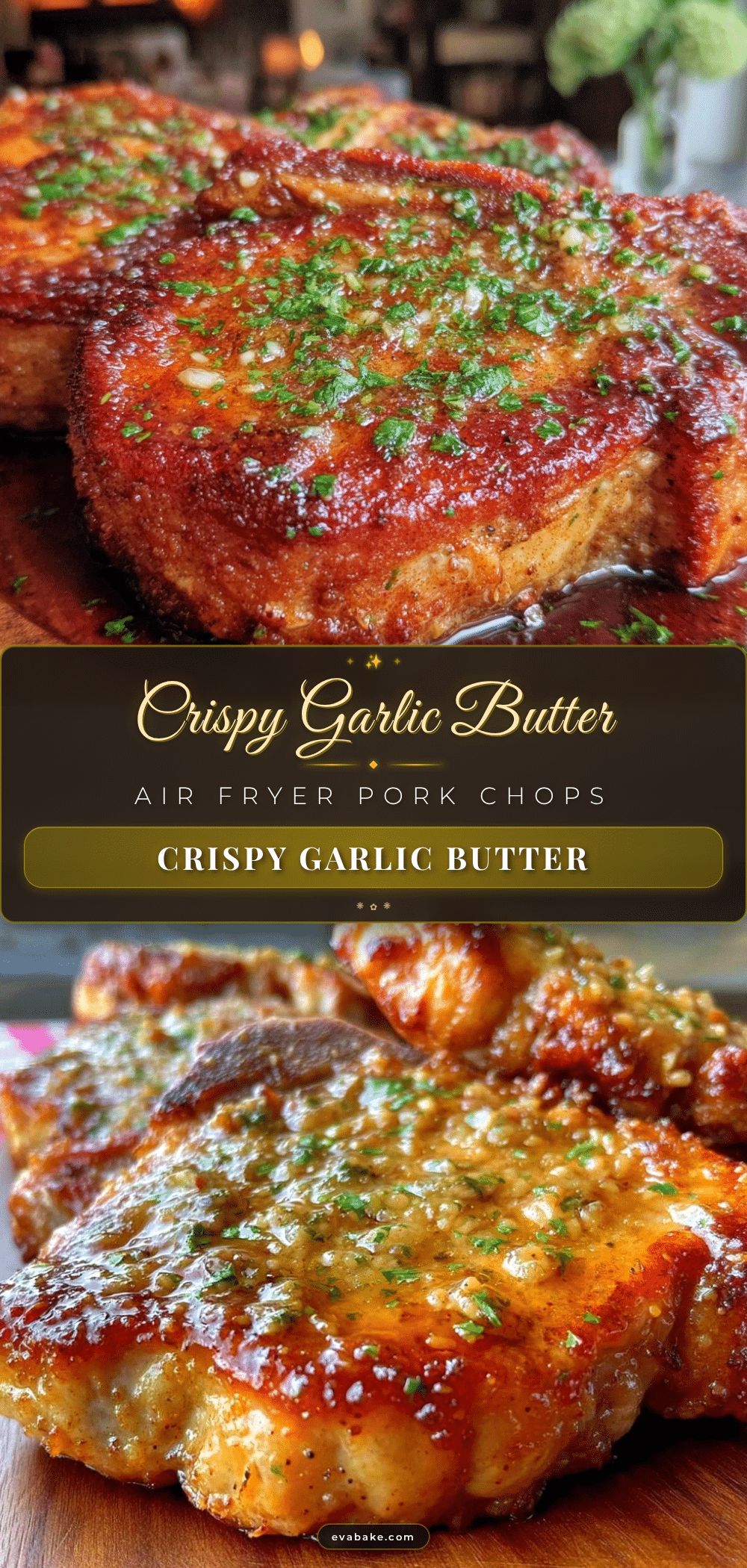 crispy air fryer pork chops recipe