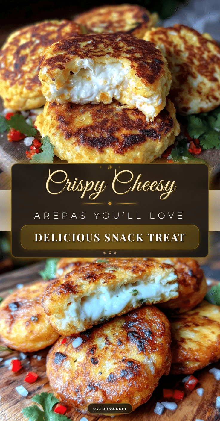 crispy arepas con queso recipe