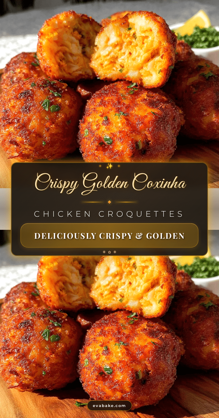crispy coxinha chicken croquettes recipe