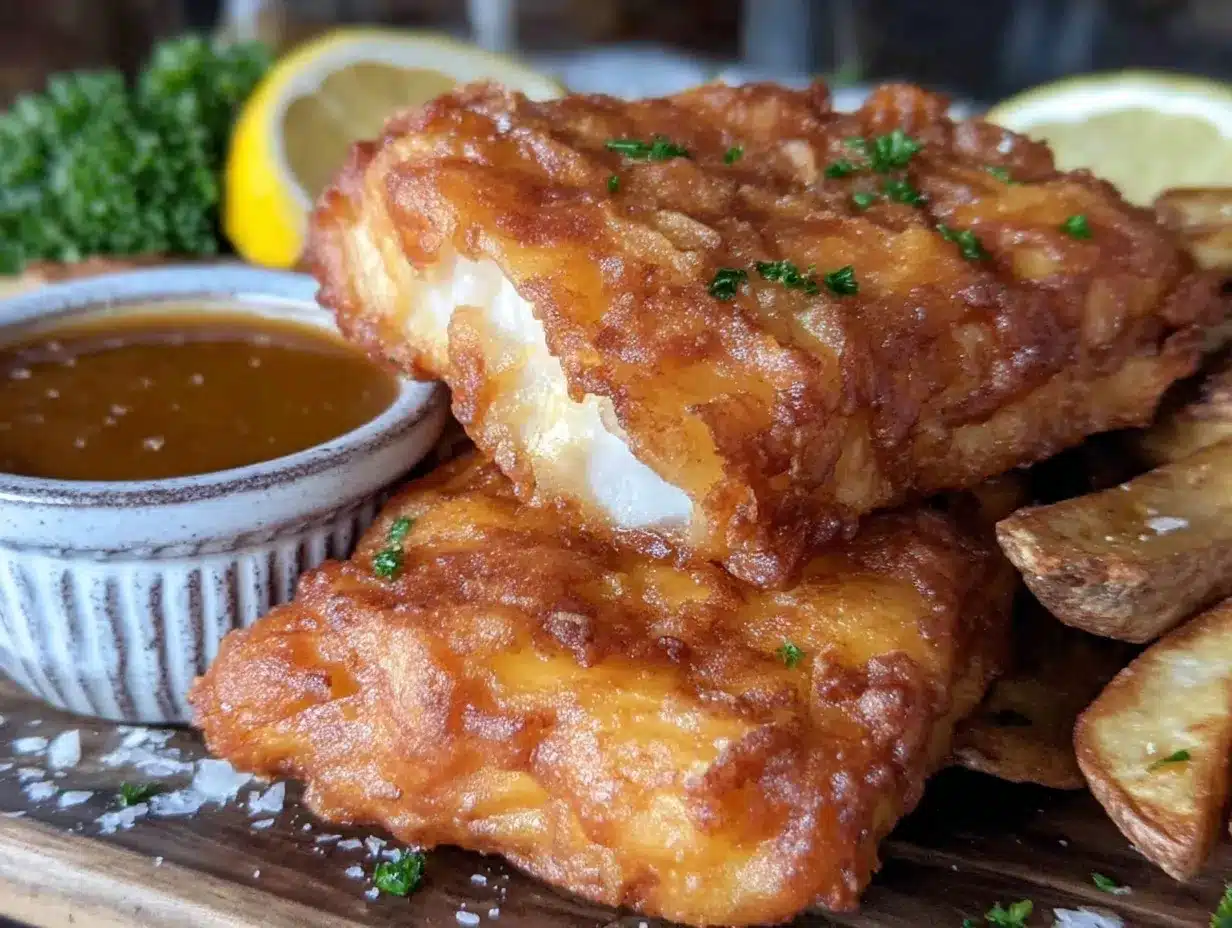 crispy fish and chips recipe preparation steps