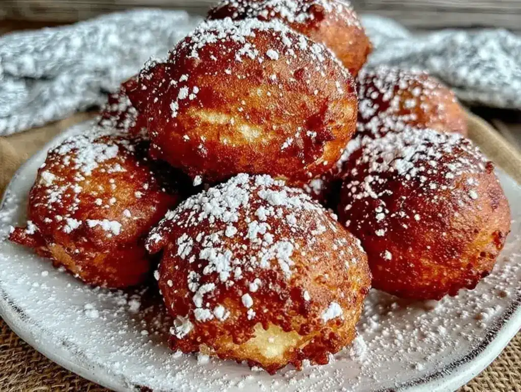 crispy fluffy beignets - featured image