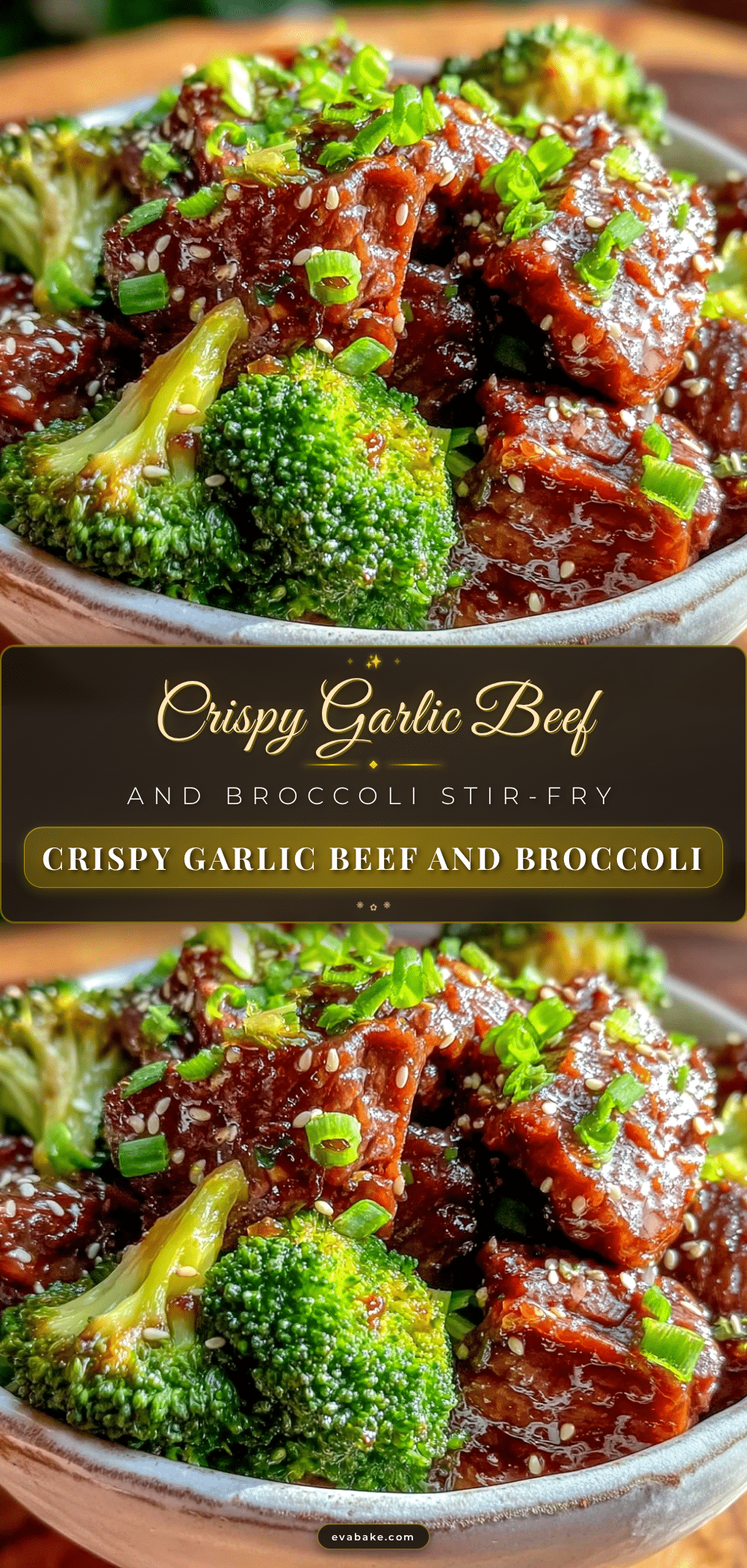 crispy garlic beef and broccoli stir-fry recipe