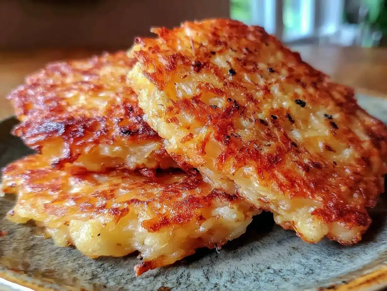 crispy german potato pancakes preparation steps