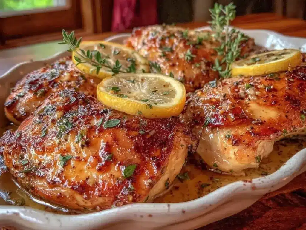 crispy greek lemon chicken - featured image