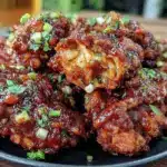 crispy korean fried chicken - featured image