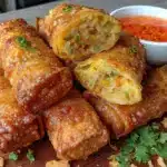 crispy lumpia spring rolls - featured image