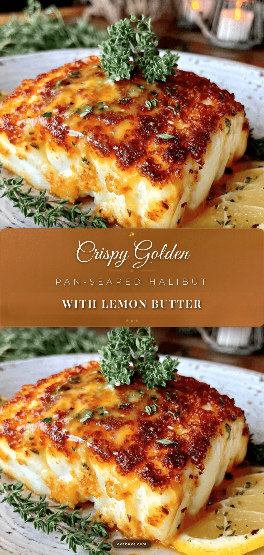 crispy pan-seared halibut recipe