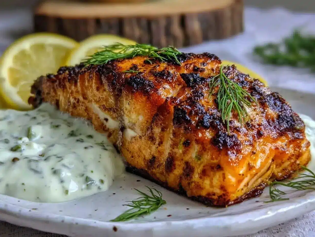 crispy pan-seared salmon preparation steps