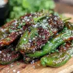 crispy pimientos de padrón recipe - featured image