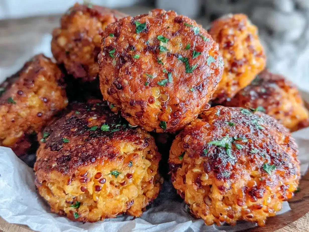crispy protein-packed quinoa bites preparation steps