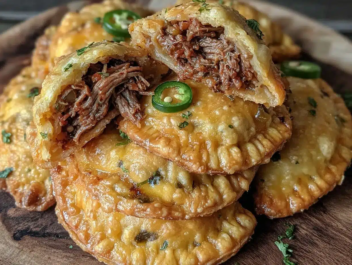 crispy Spanish empanadas preparation steps