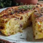 crispy tortilla española - featured image