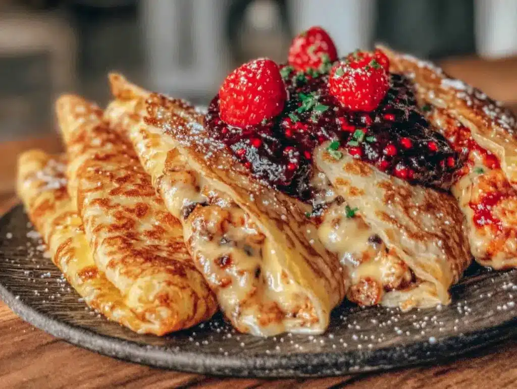 delicious crêpes recipe - featured image