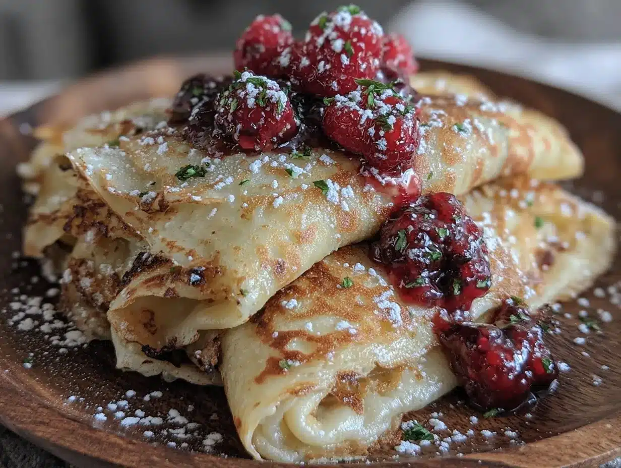 delicious crêpes recipe preparation steps