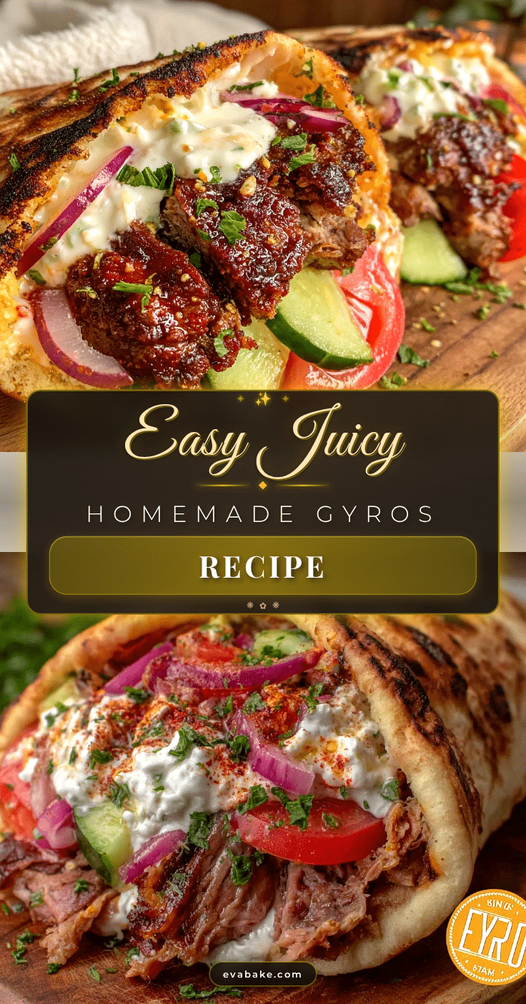 easy juicy homemade gyros recipe