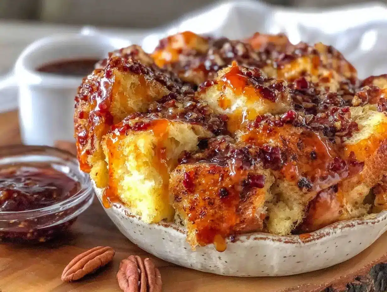 Easy Make-Ahead Overnight French Toast Casserole preparation steps
