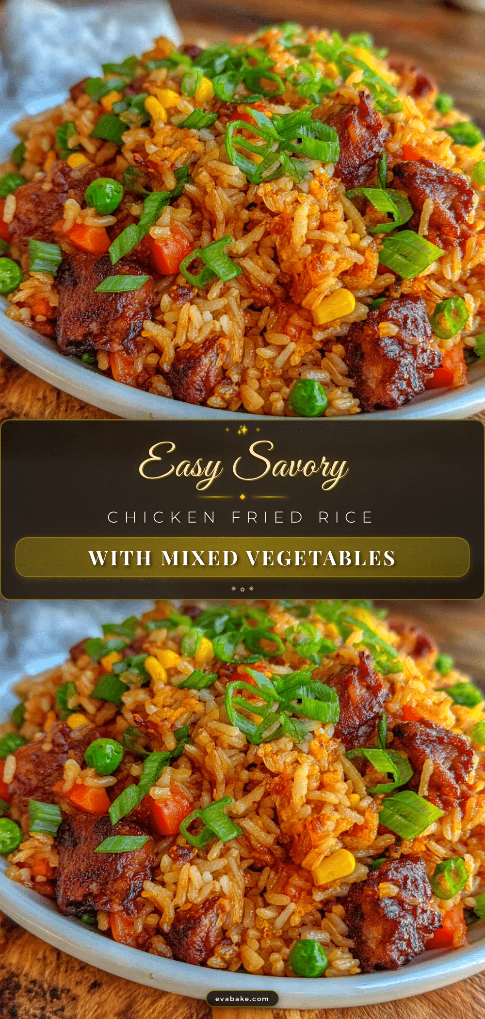 easy savory chicken fried rice recipe