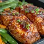 easy sheet pan teriyaki salmon - featured image