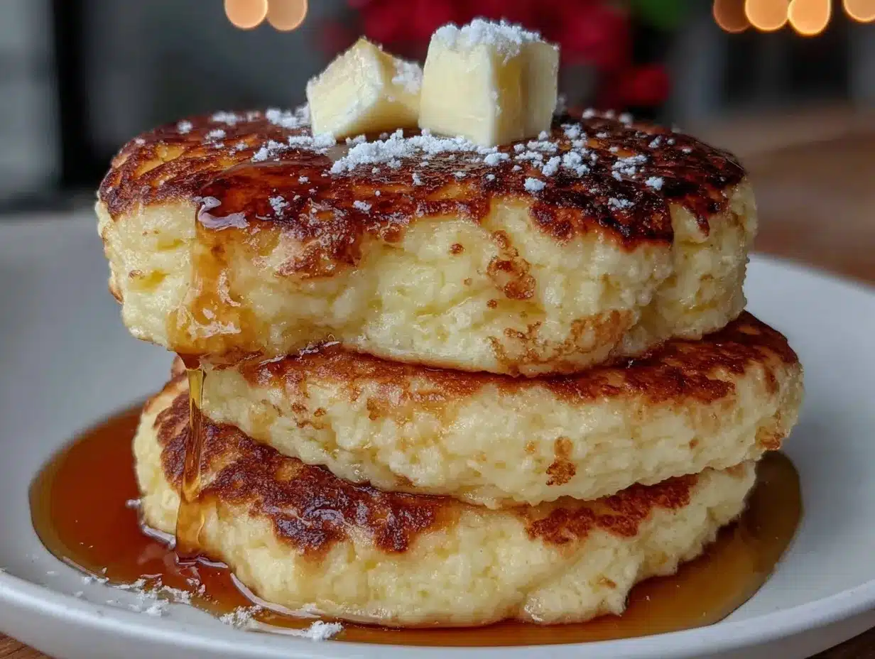 fluffy Japanese soufflé pancakes preparation steps