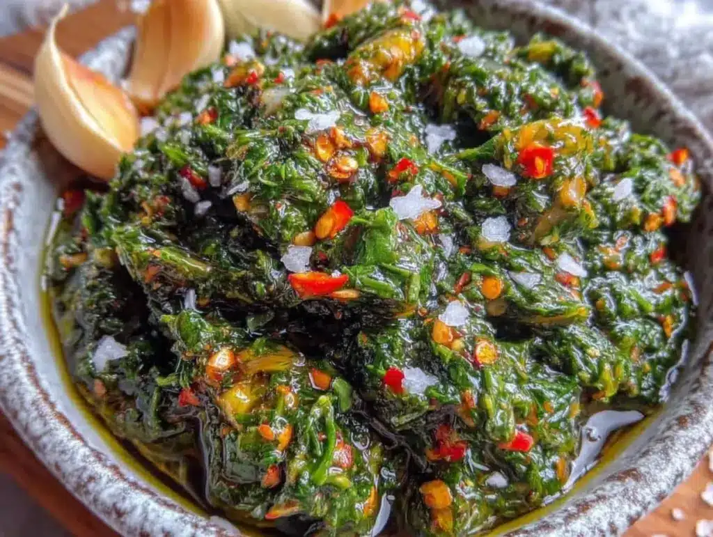 fresh chimichurri sauce - featured image