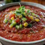 fresh gazpacho recipe - featured image