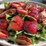 Fresh Strawberry Arugula Salad - featured image