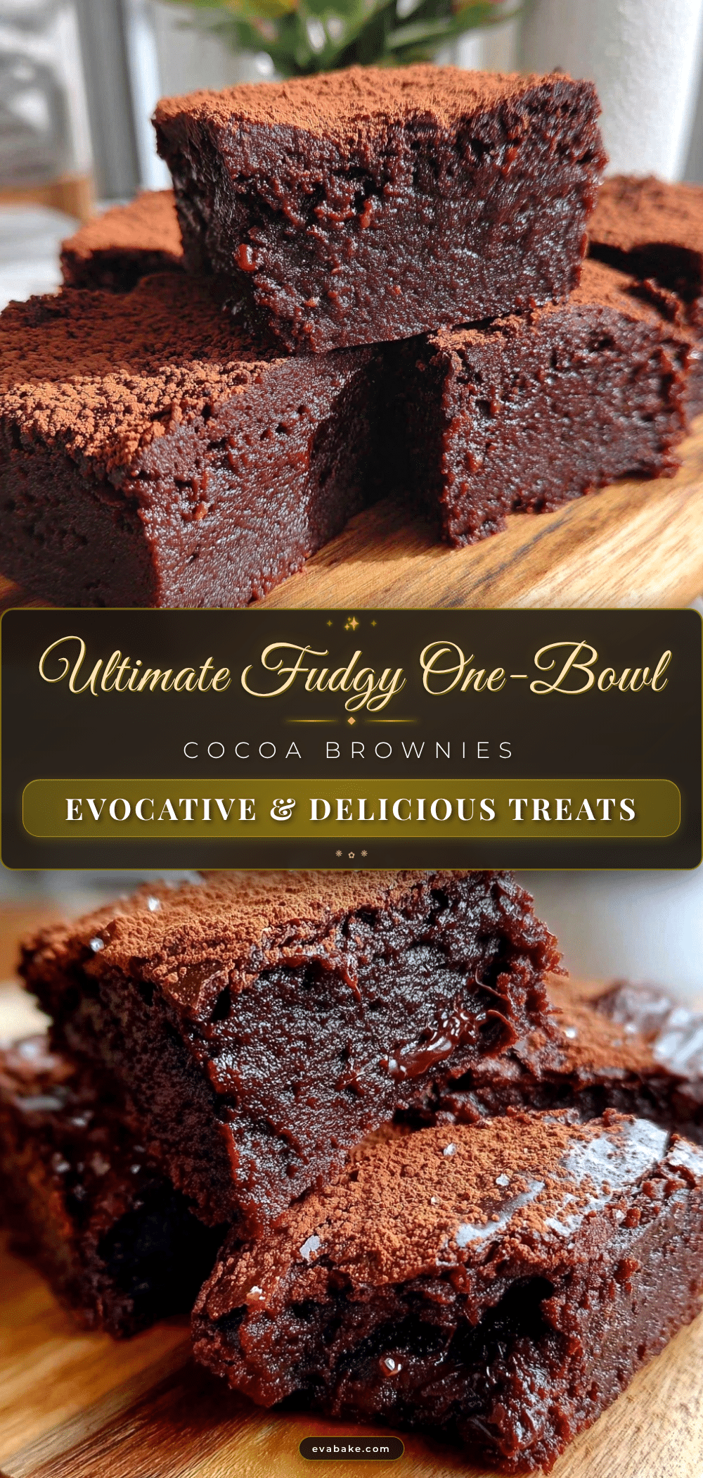 fudgy one-bowl brownies recipe
