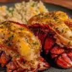 garlic butter lobster tails - featured image