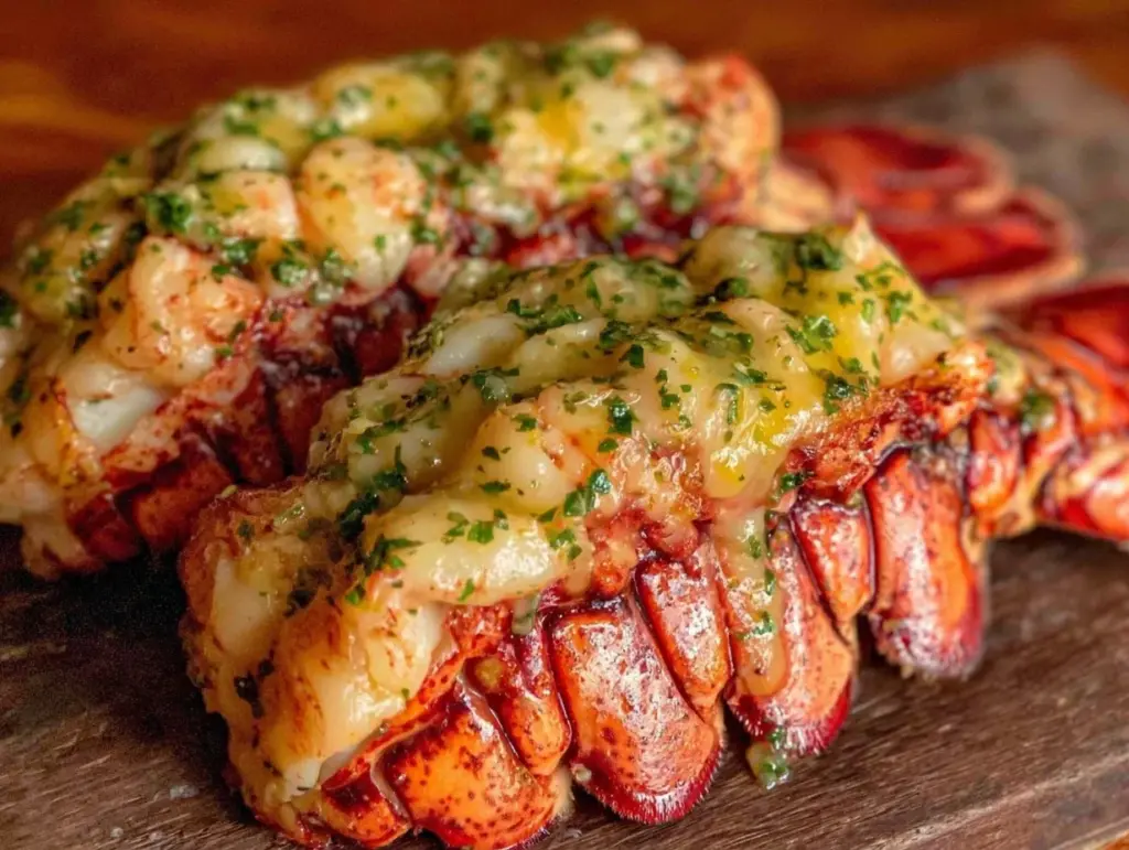garlic butter lobster tails - featured image