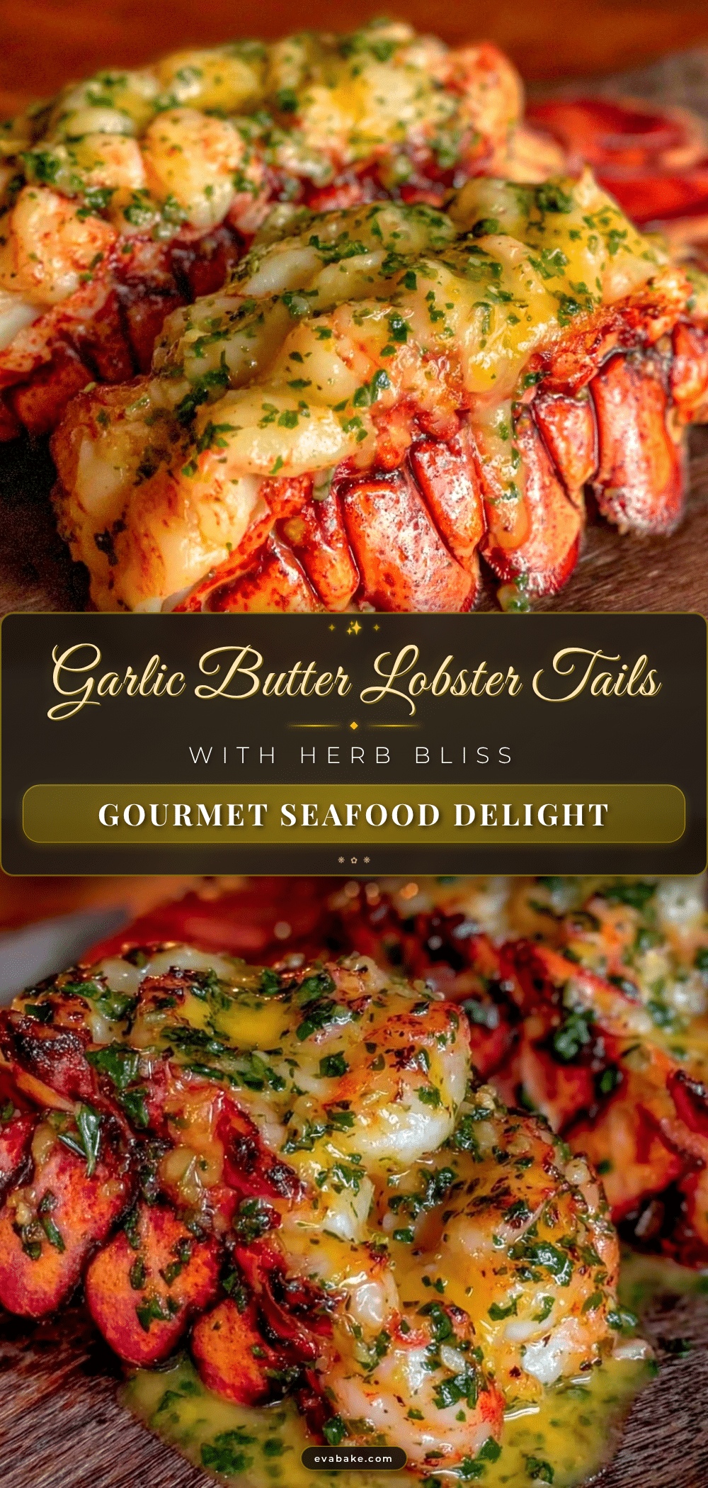garlic butter lobster tails recipe