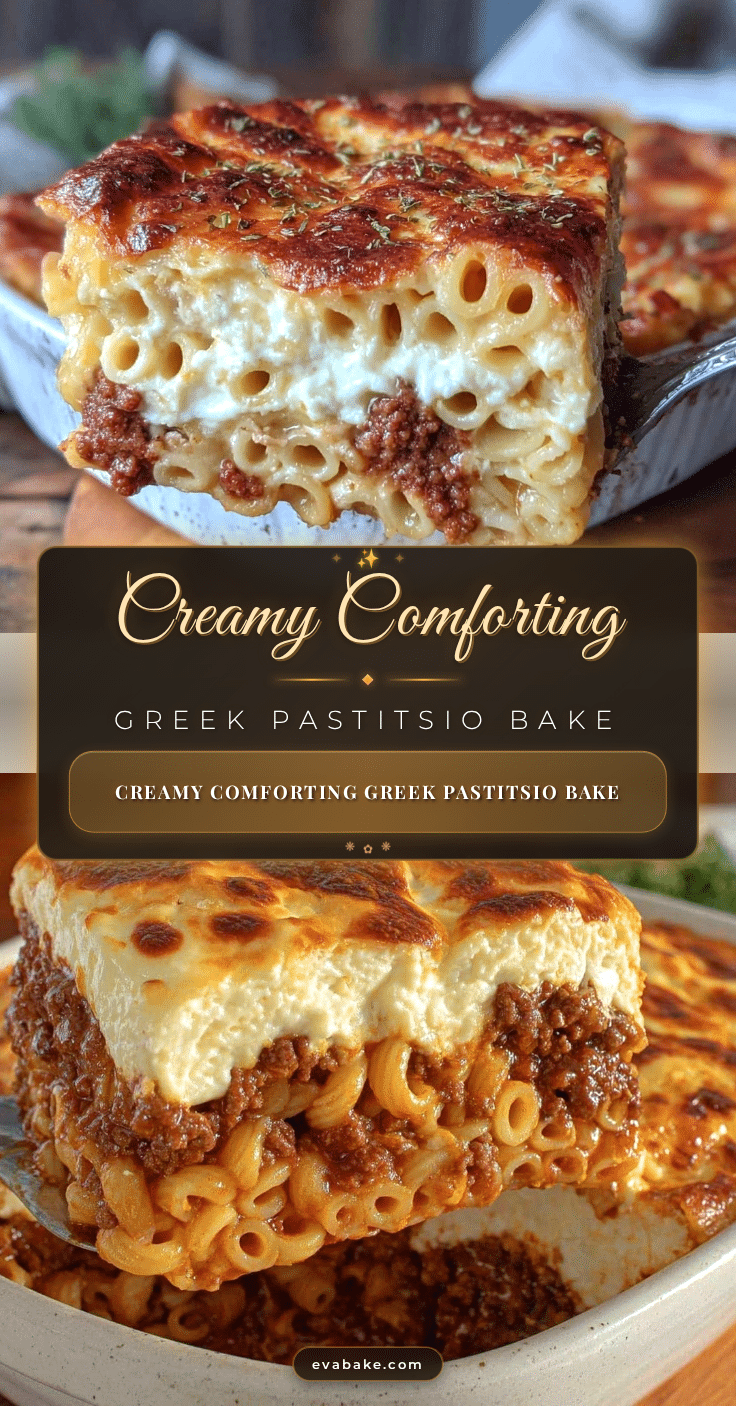 Greek pastitsio bake recipe
