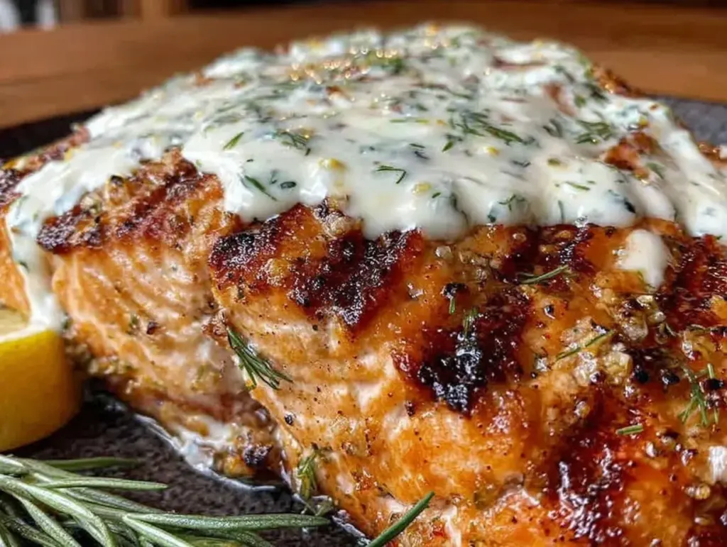 grilled salmon recipe - featured image