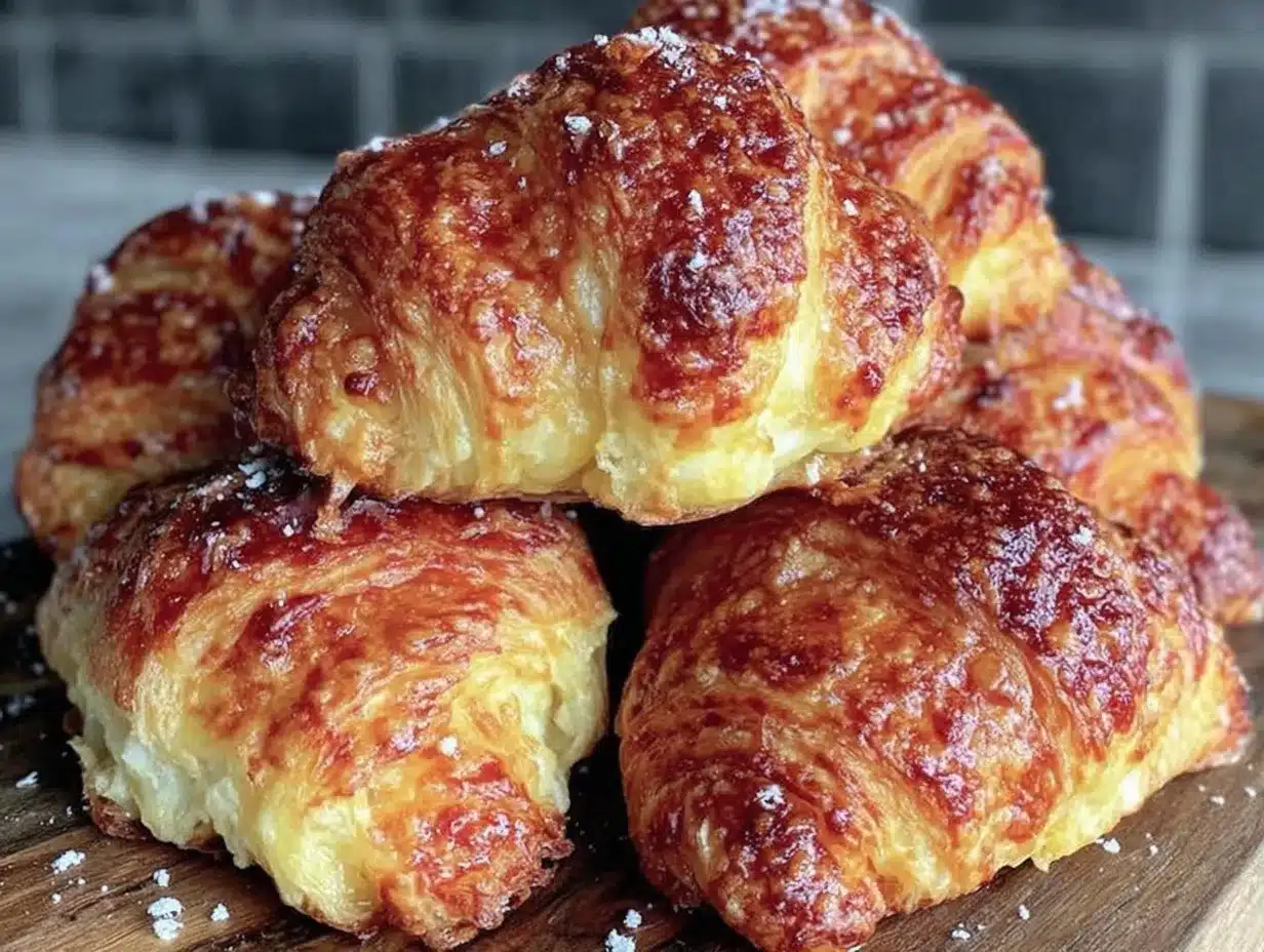 homemade buttery croissants recipe preparation steps