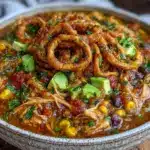 instant pot chicken tortilla soup - featured image