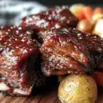 Instant Pot Guinness Braised Short Ribs - featured image